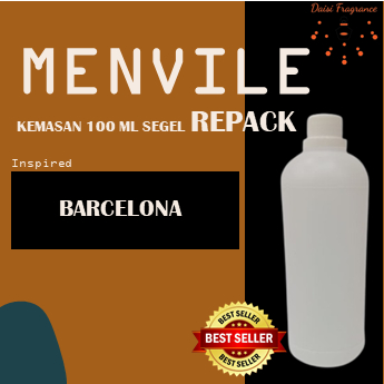 BIBIT PARFUM MURNI MENVILE BARCELONA 250 ML| BEST SELLER| PARFUM UNISEX