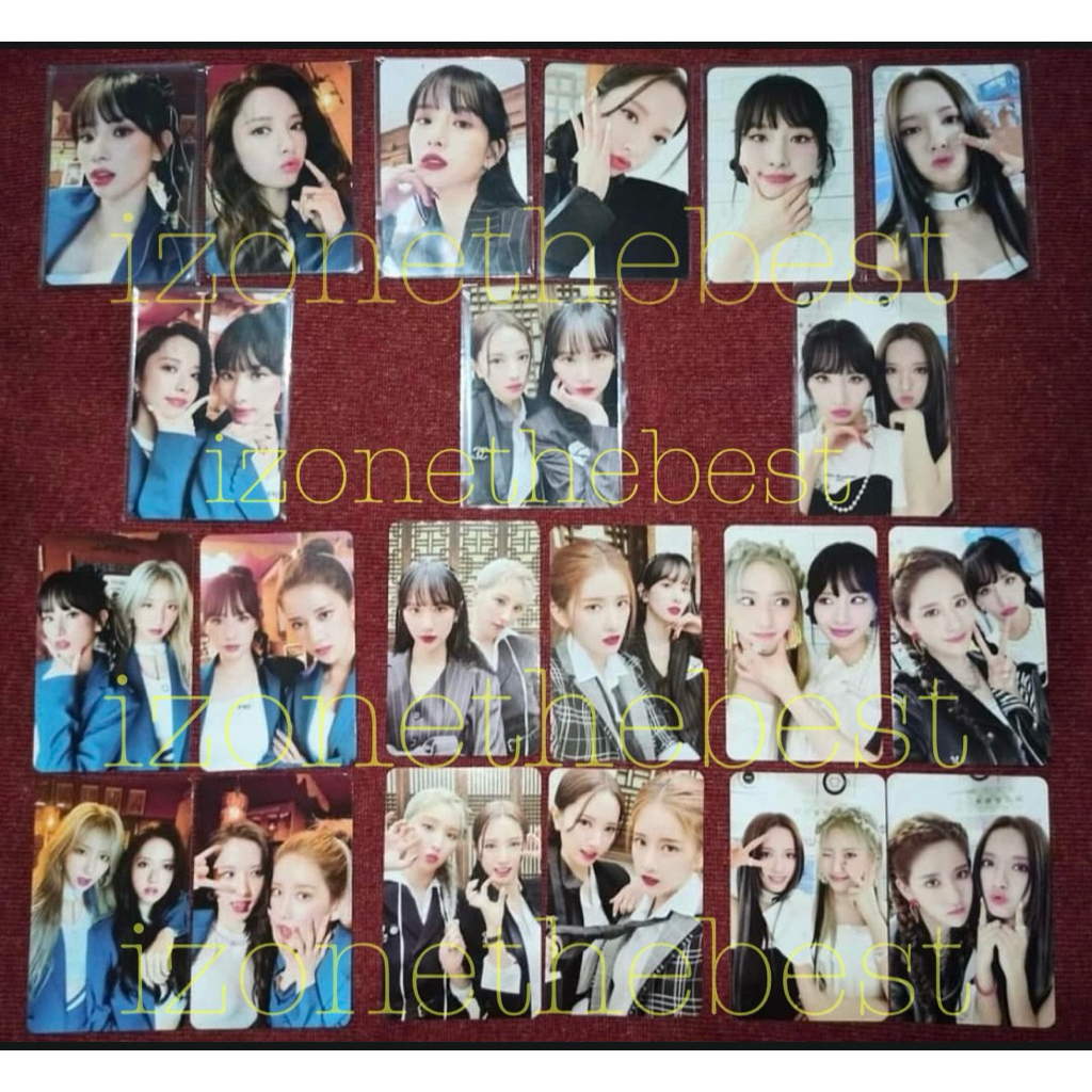 Photocard Cosmic Girls WJSN WJTB Bona Seola Exy Eunseo