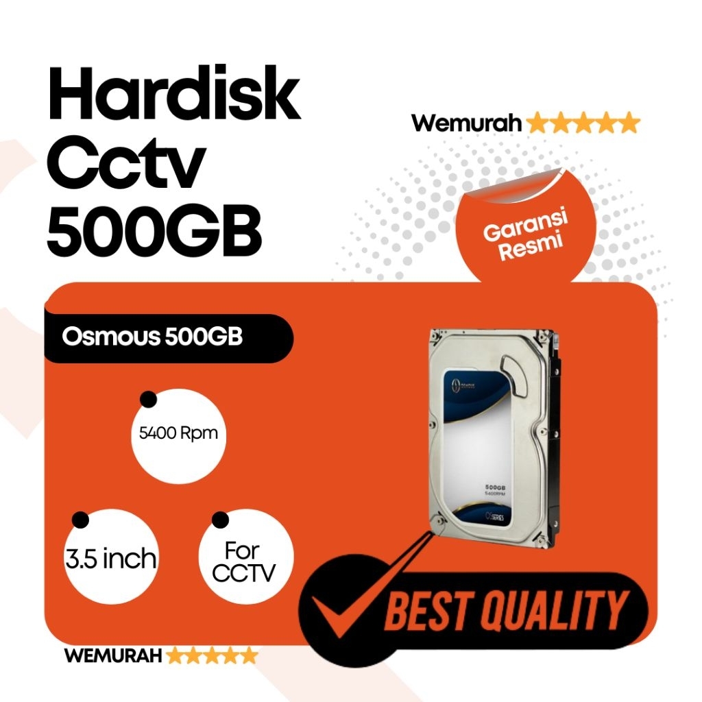 Hardisk Seagate 500GB - Hardisk Cctv 500GB - Hardisk 500GB PC