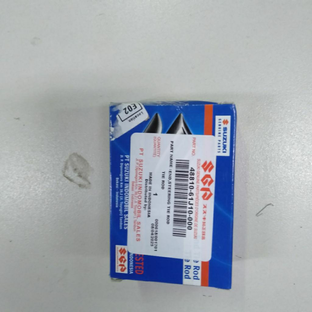 tie rod end suzuki apv lama/ arena original sgp ( harga satuan 1pc )
