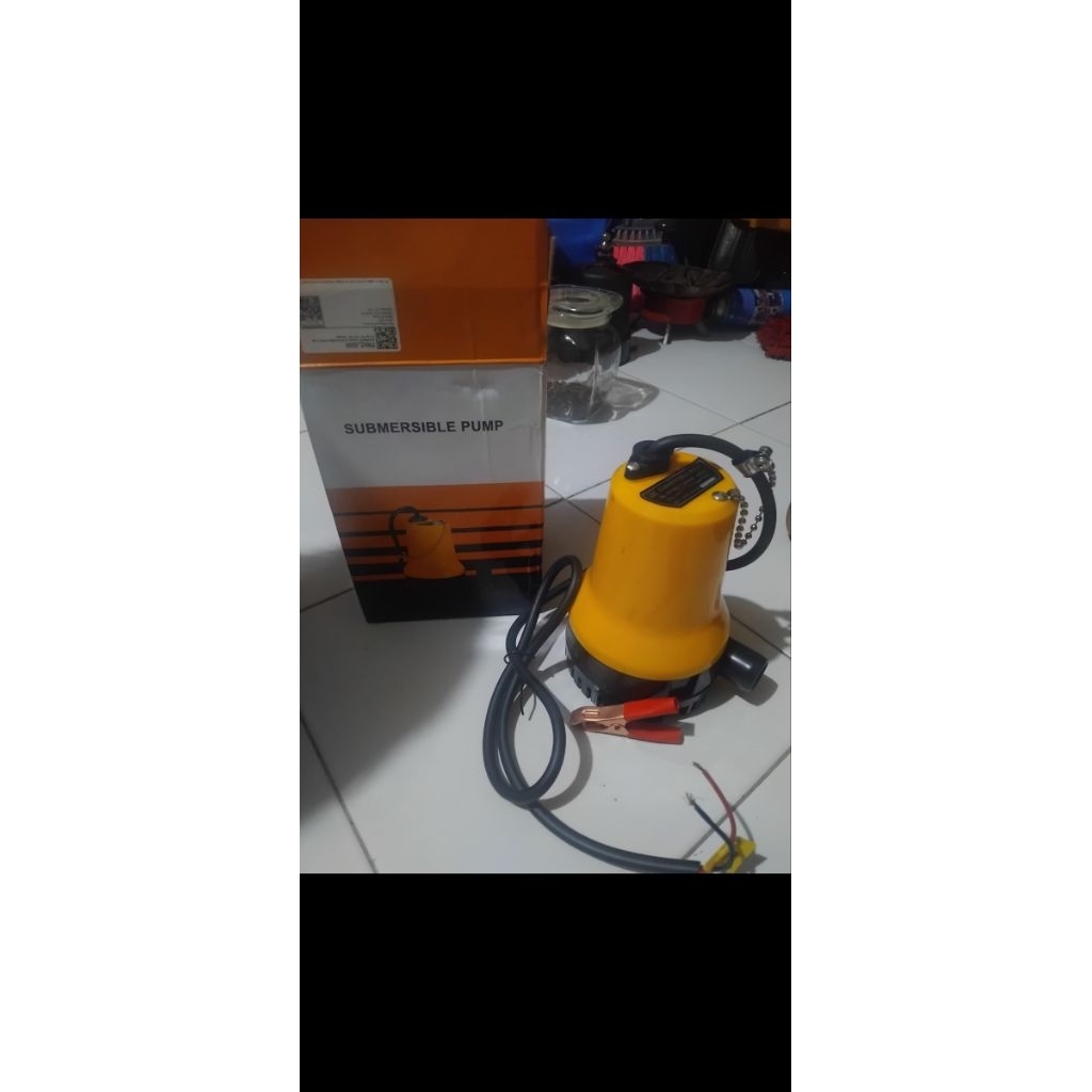 Pompa penyedot air DC 12Volt