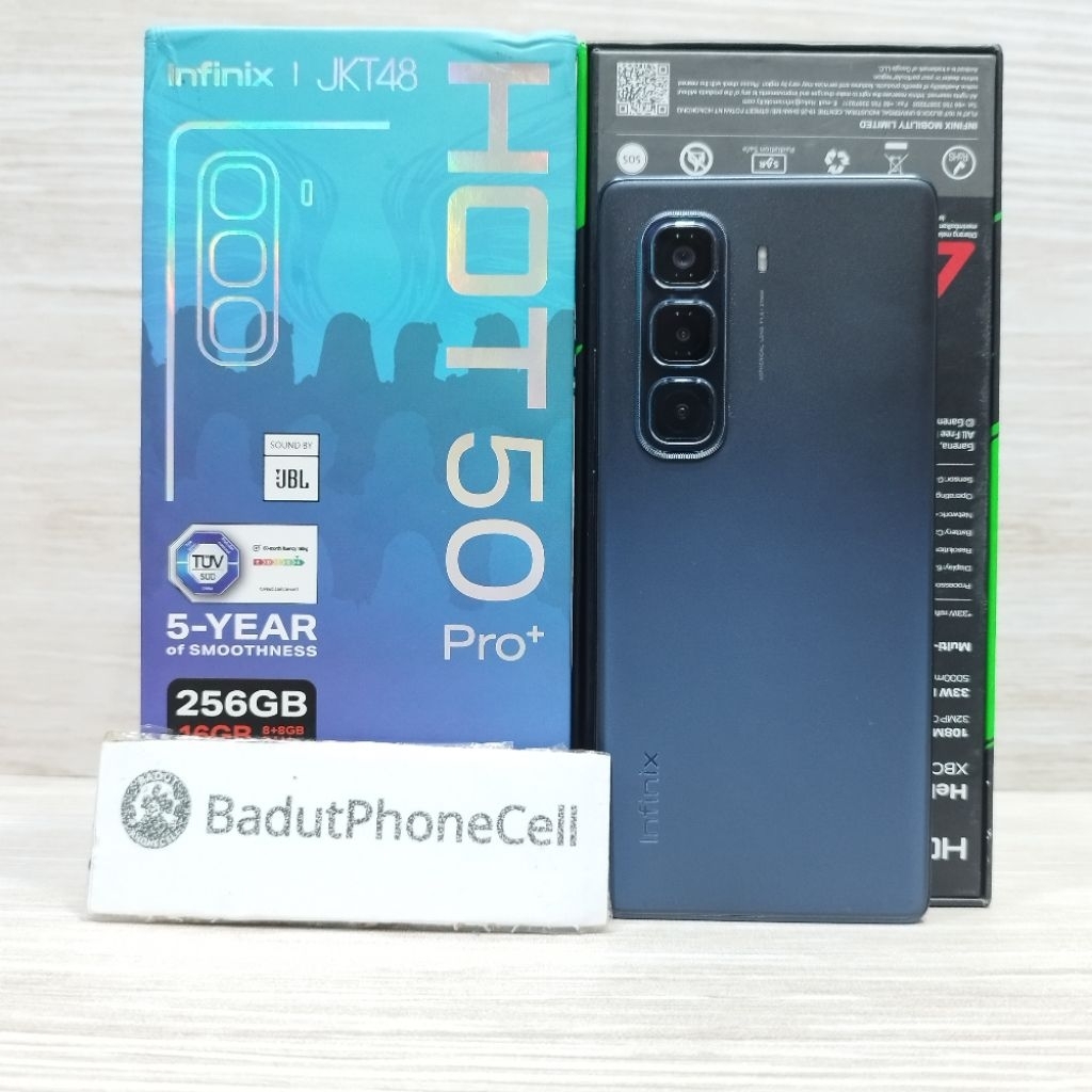 Infinix Hot 50 Pro Plus 8/256GB Handphone Second Bekas Fullset