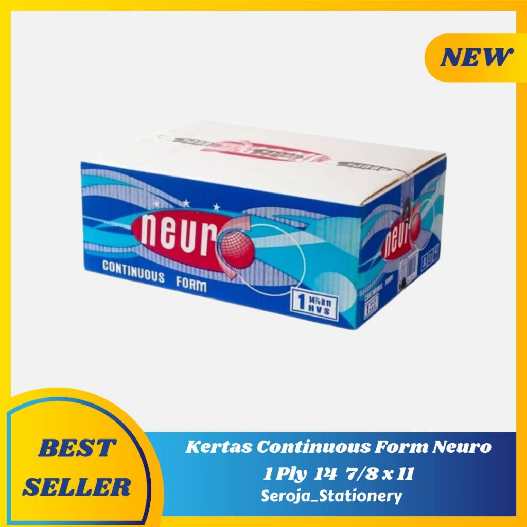 KERTAS CONTINUOUS FORM NEURO 1 PLY 14 7/8 x 11