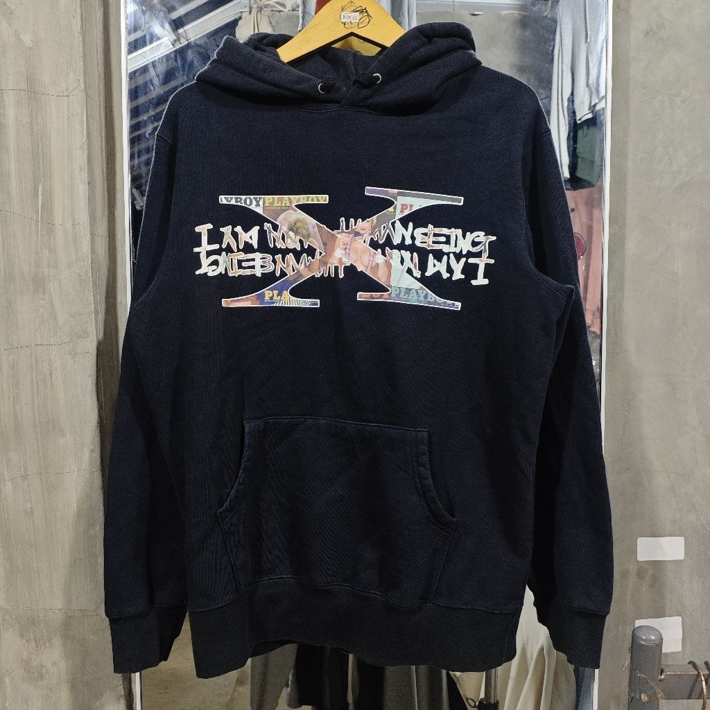 Hoodie iam not human being x playboy