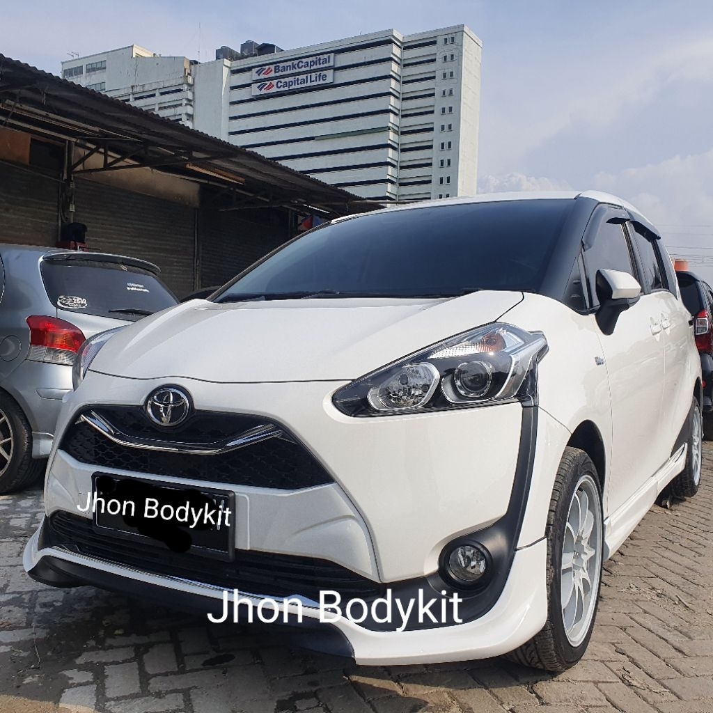 BODYKIT SIENTA TYPE Q OEM BODYKIT TOYOTA SIENTA Q OEM ADD ON.