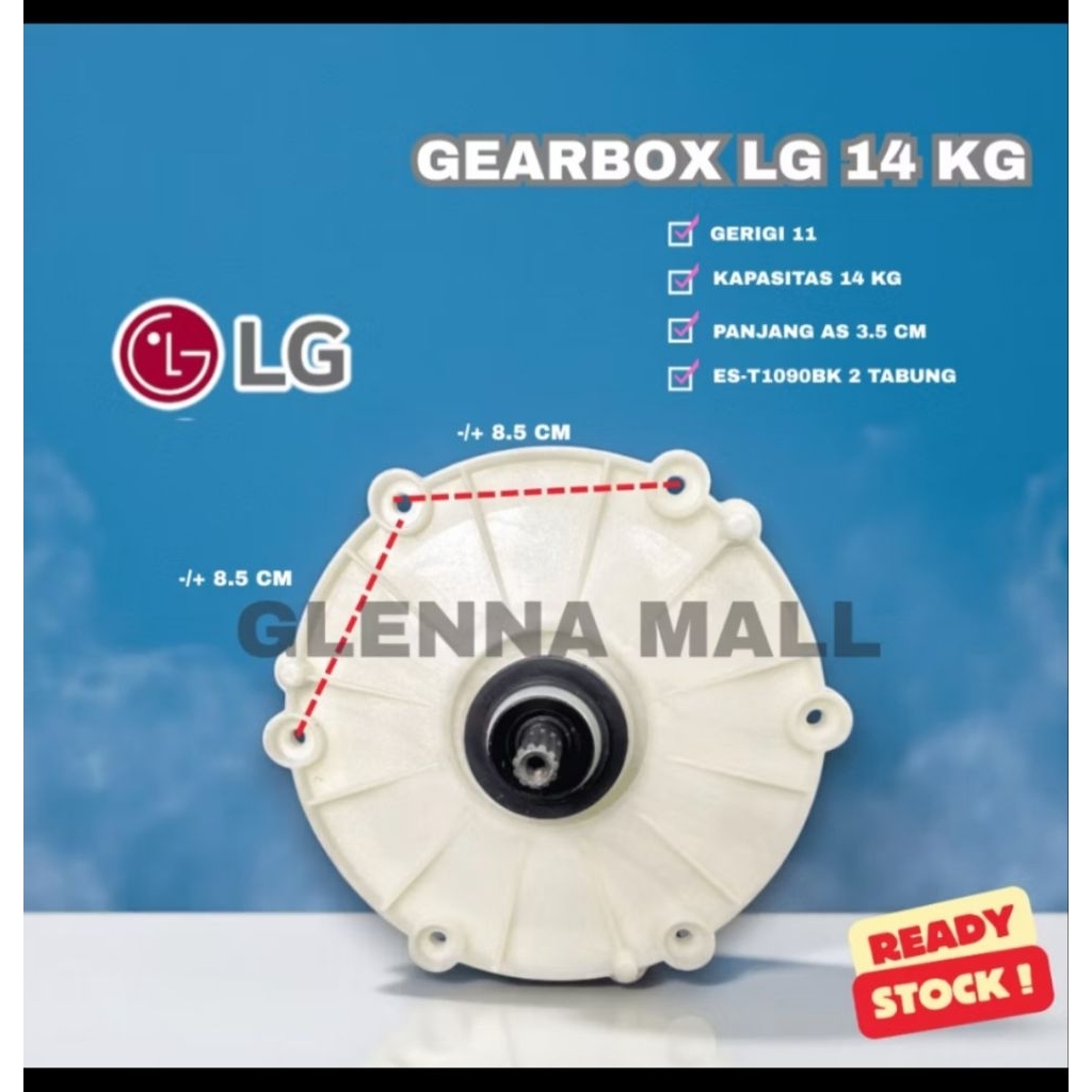 gearbox mesin cuci LG original 100%