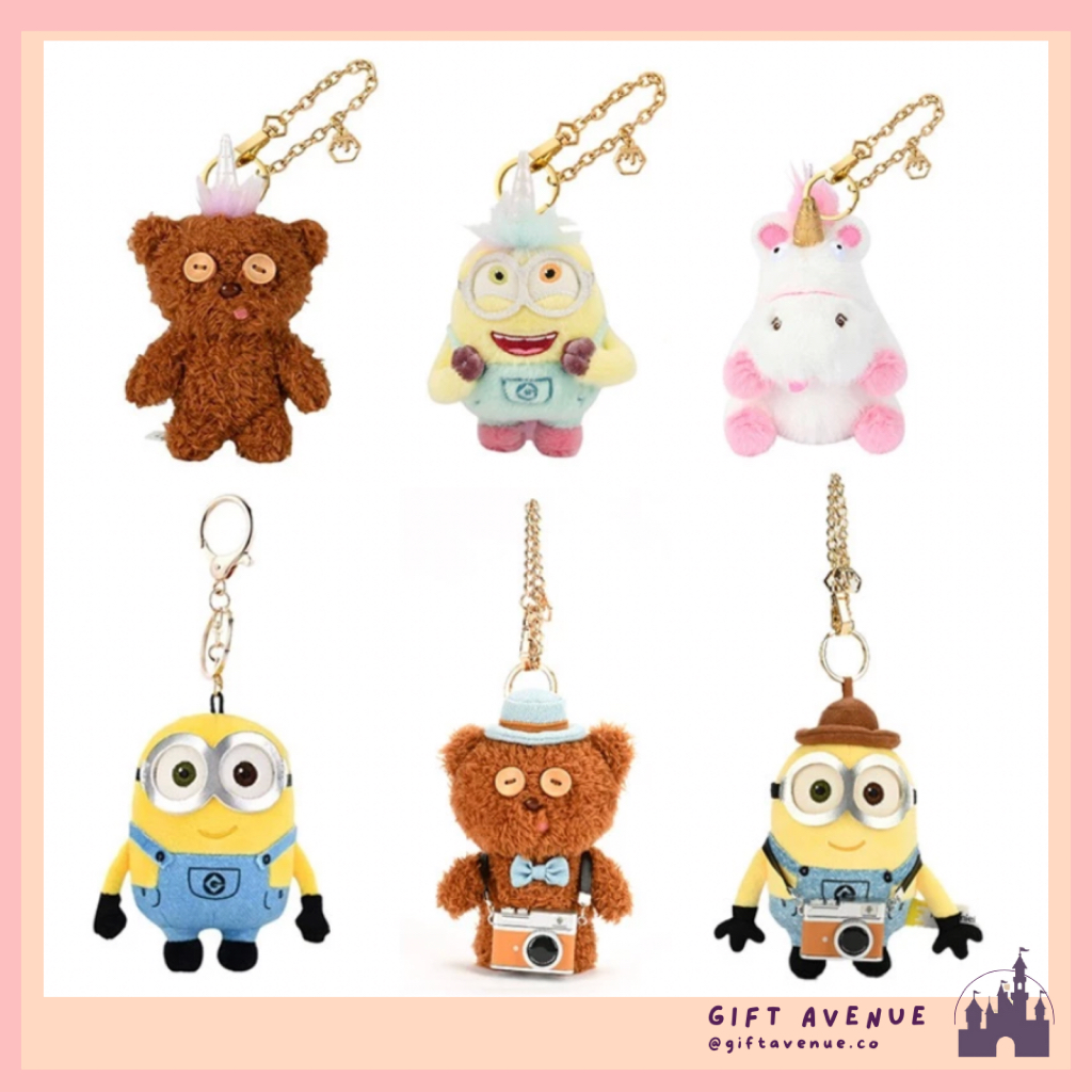 GANTUNGAN BONEKA MINION UNICORN EDITION BOB TIM STUART KEVIN