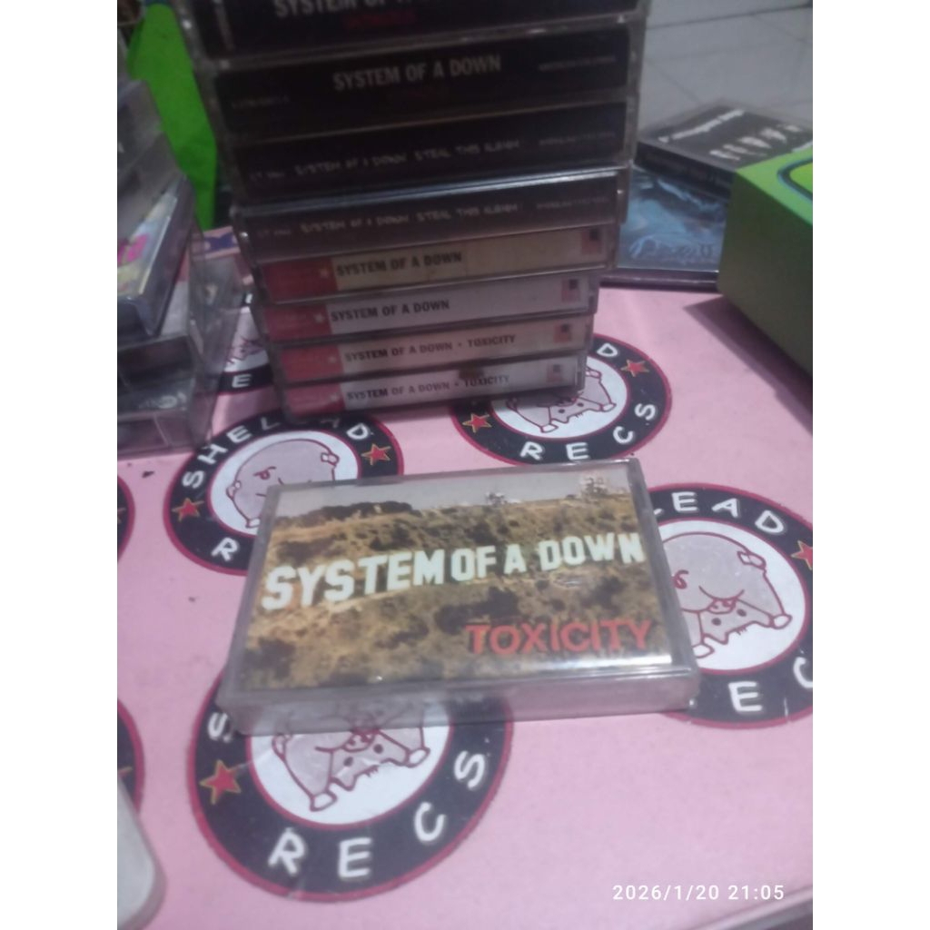Kaset System Of A Down - Toxicity (segel)