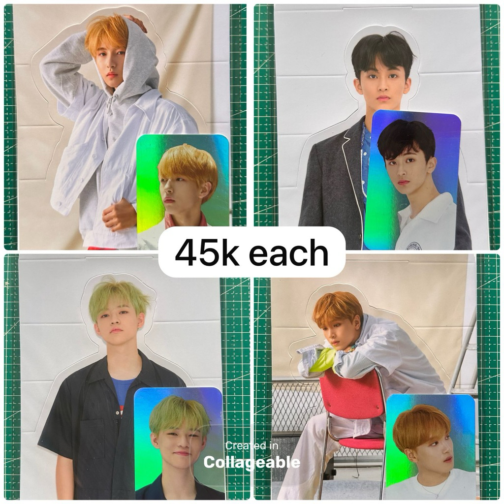 [READY INDO] STANDEE HOLOGRAM NCT DREAM WE GO UP RENJUN MARK HAECHAN CHENLE