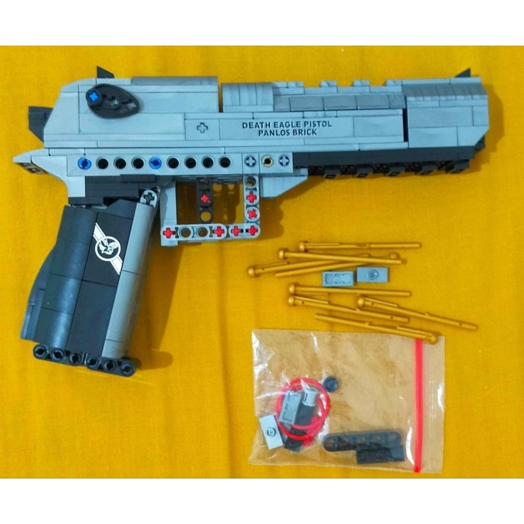 Lego pistol brick tembakan panlos