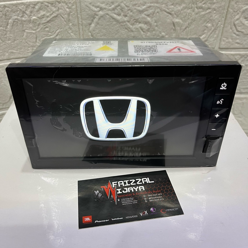Head unit Honda Apple Carplay Android auto Brio RS 2024 7inch original