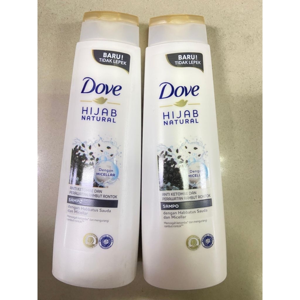 Dove sampo hijab anti ketombe & rambut rontok 135ml - mengurangi rambut Ketombe & rontok