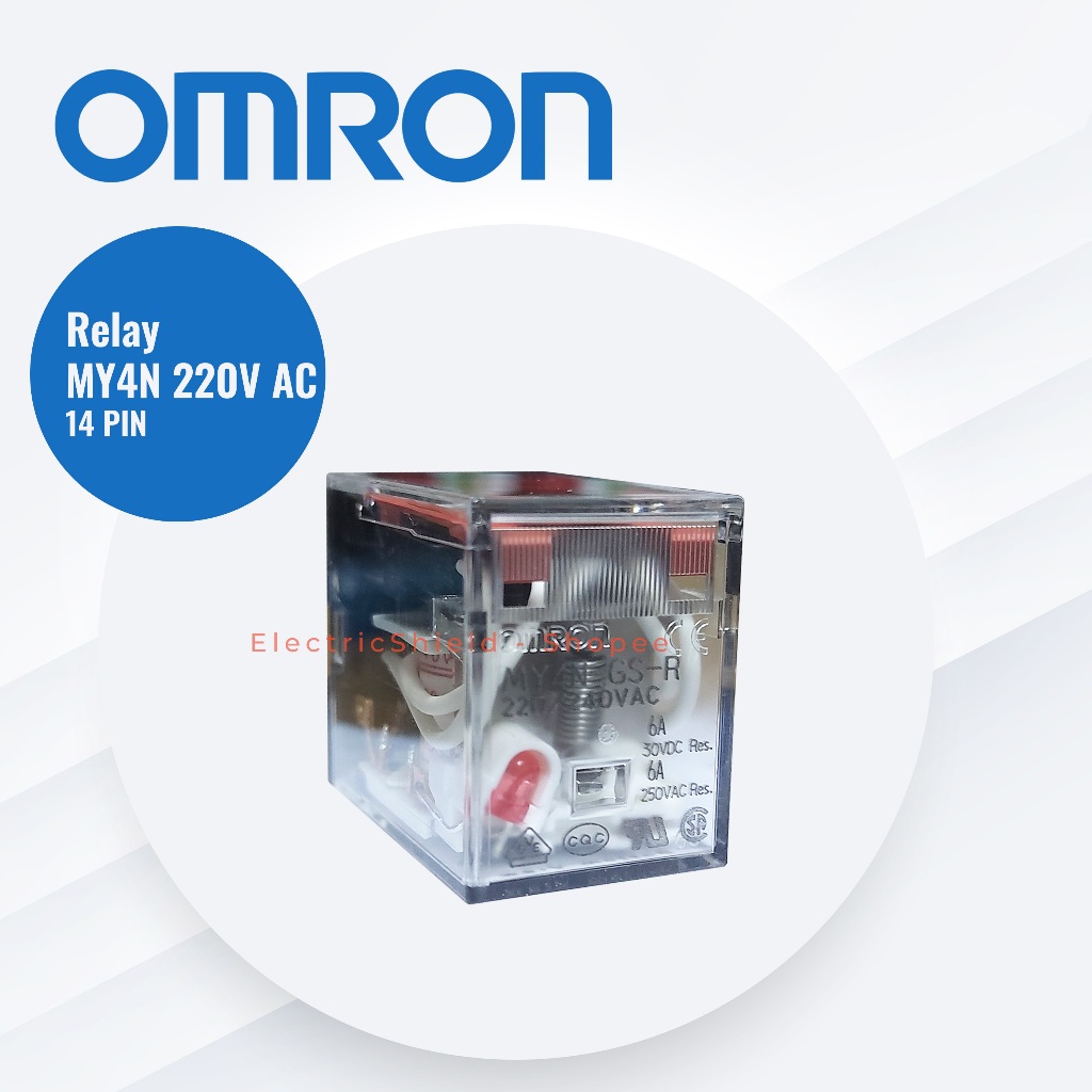 Relay Omron MY4N 220V AC 14 pin