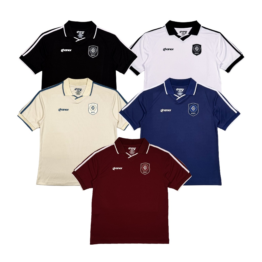 Ghanior CORTO Oversized Casual Jersey Retro Simple Elegan