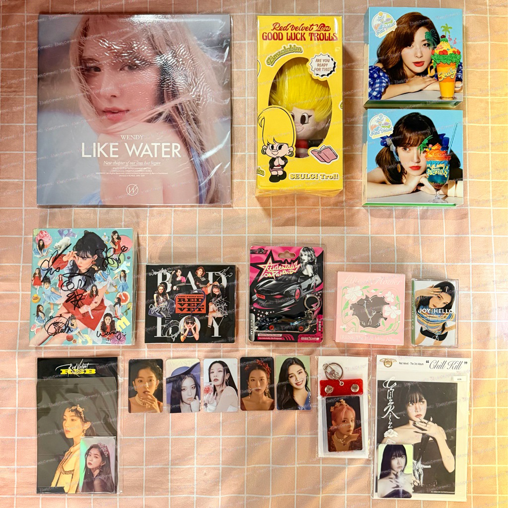 [ TIDAK DIJUAL SATUAN | BACA DESC ] ALBUM ONLY RED VELVET SUMMER MAGIC SUMMAG LE SIGNED ALBUM ROOKIE