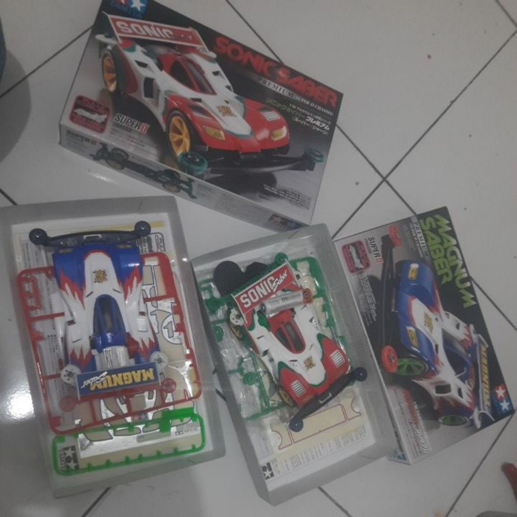 ramiya sonic saber & magnum saber ori