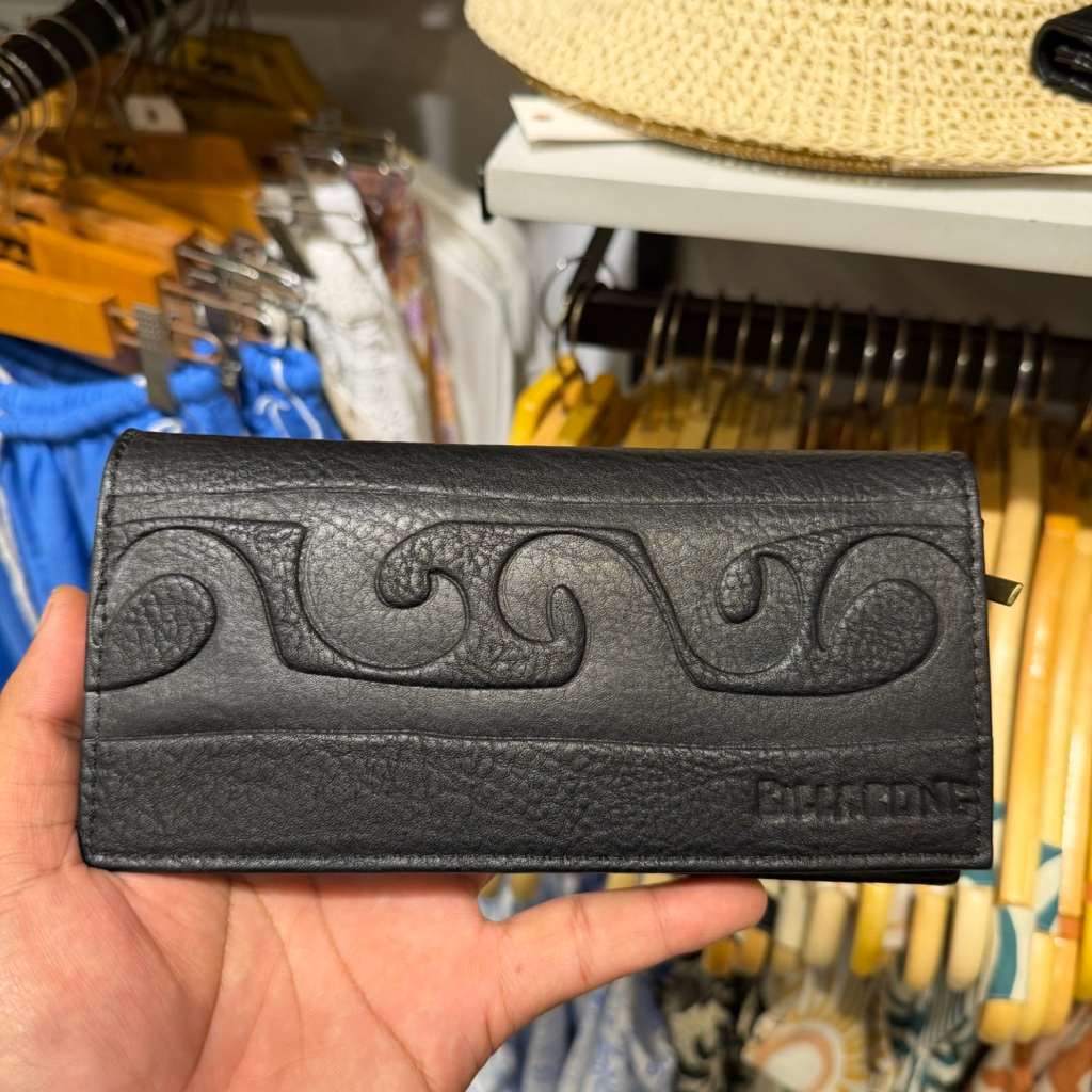 Dompet Wanita Billabong Original  Wave Watcher Beach Walet Black Pebble New