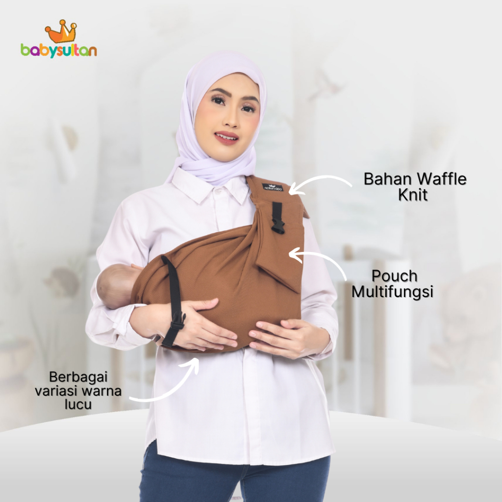 Baby Sultan - Gendongan Bayi Instan Adjustable - Baby Pouch All Size