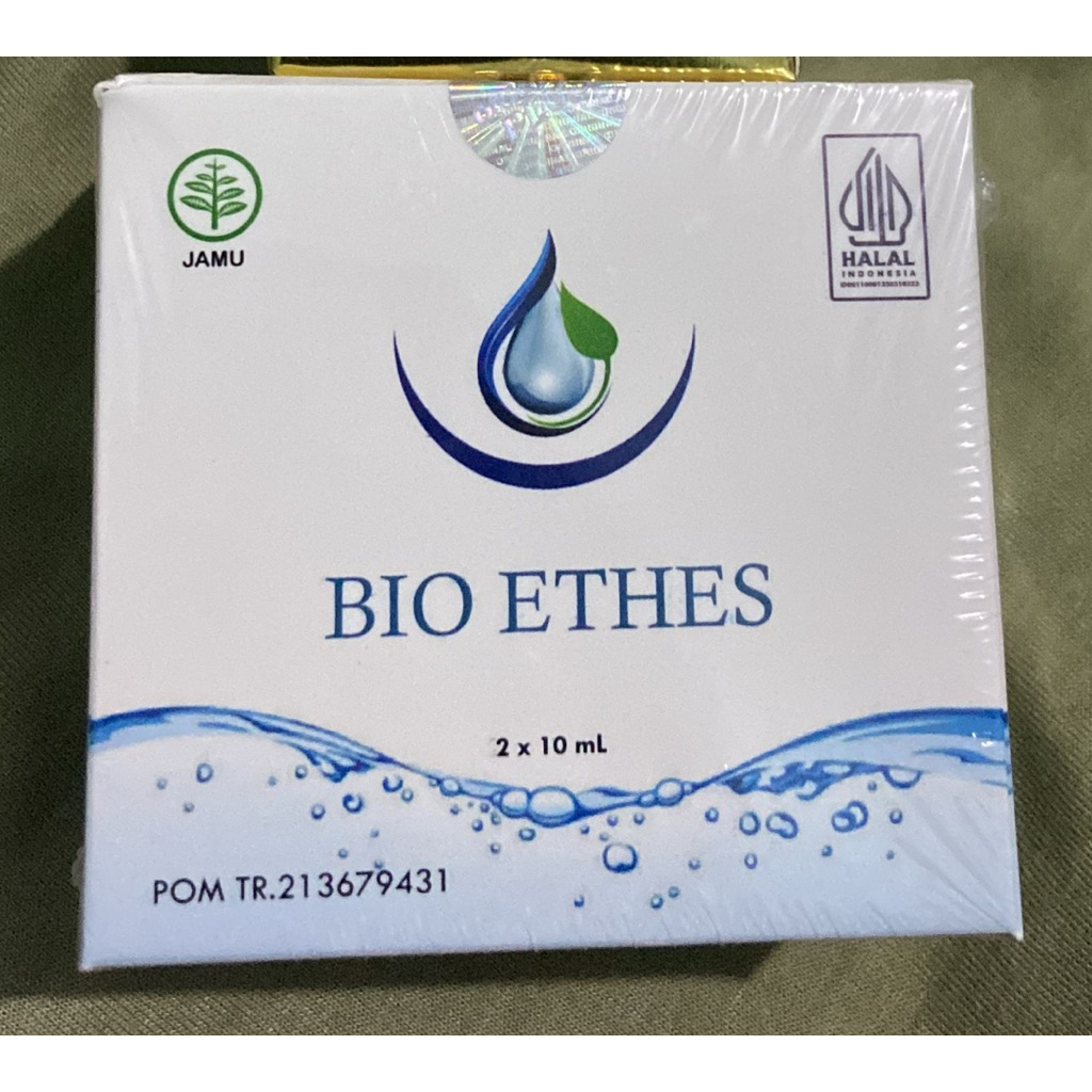 BIO ETHES - Obat Tetes Enzym Herbal Alami Hipertensi Nyeri dada Rematik