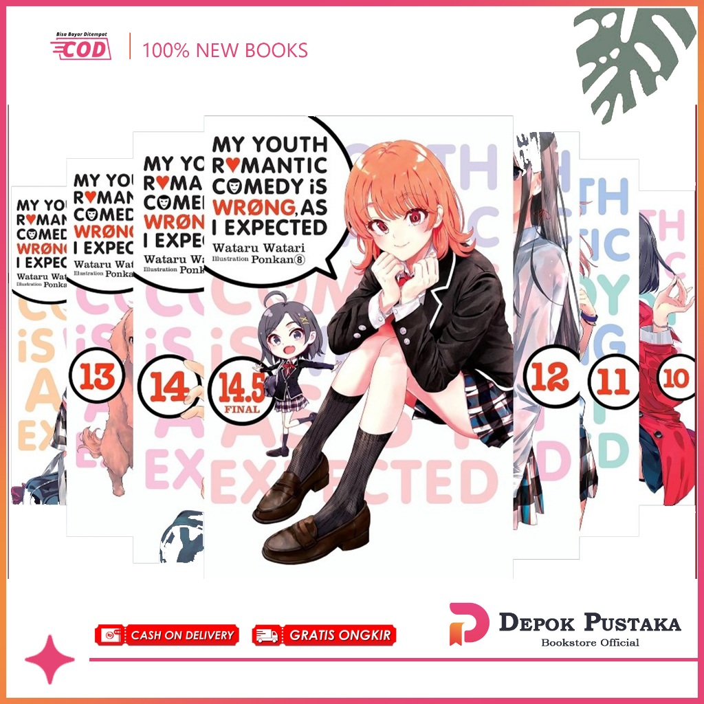 My Youth Romantic Comedy Is Wrong, As I Expected (LIGHT NOVEL)