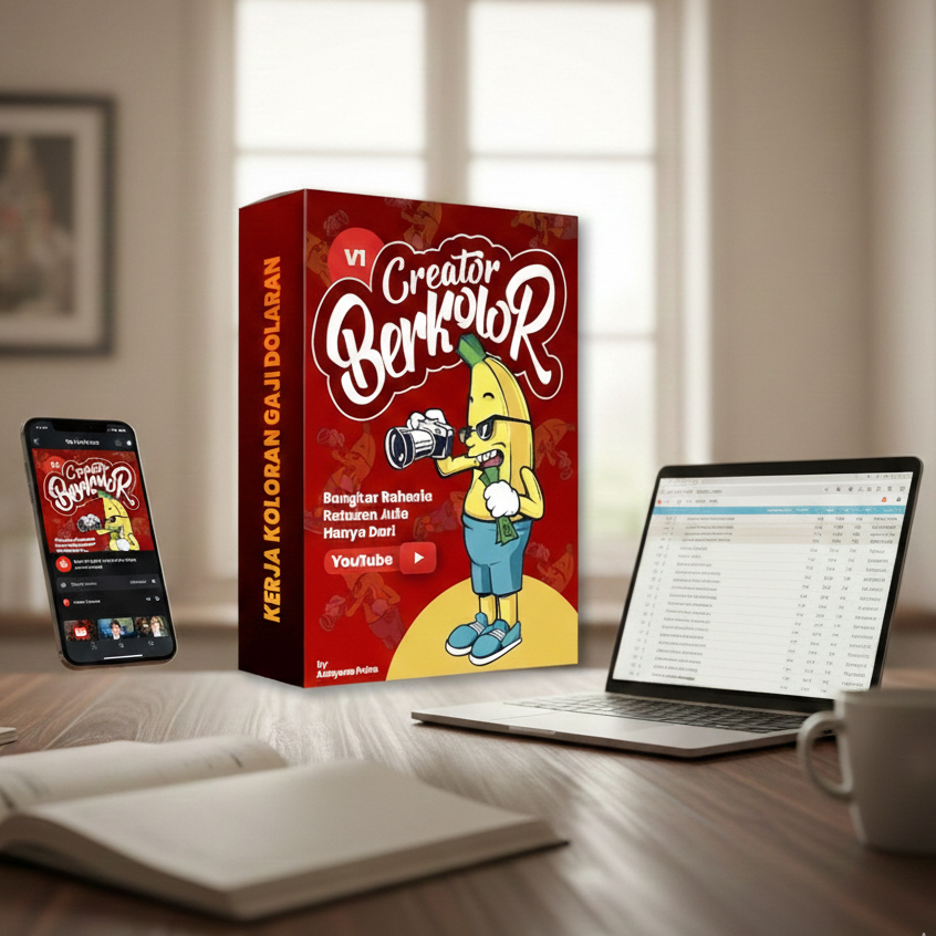 SUPER LENGKAP CREATOR BERKOLOR NGEYOUTUBE MONETIZE KONTEN KREATOR