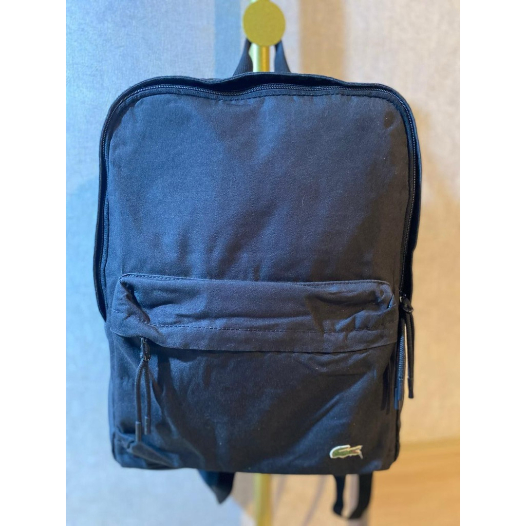 Tas Ransel Pria Lacoste Denim Men’s Backpack Bag Bagus Murah