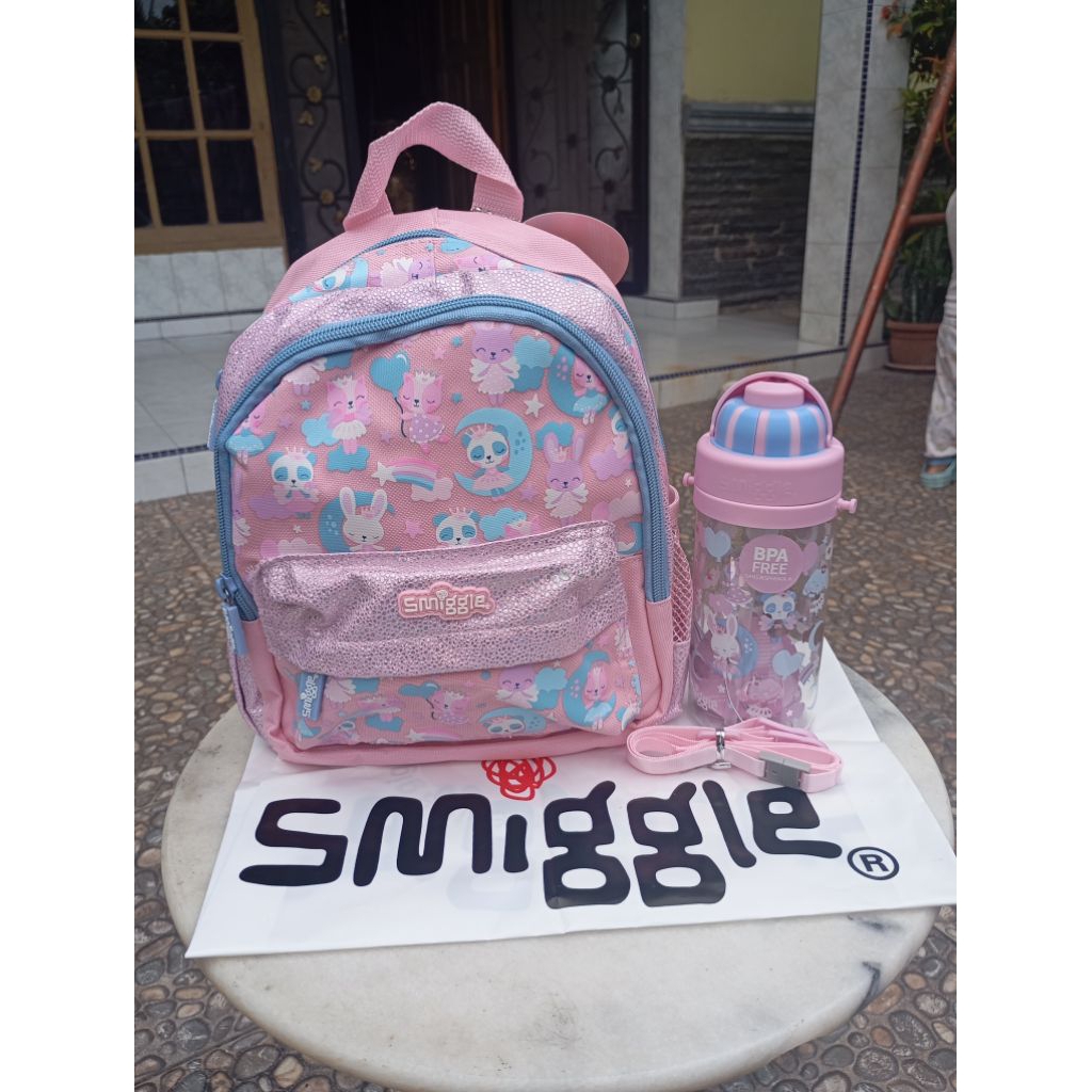 Tas Smiggle set botol