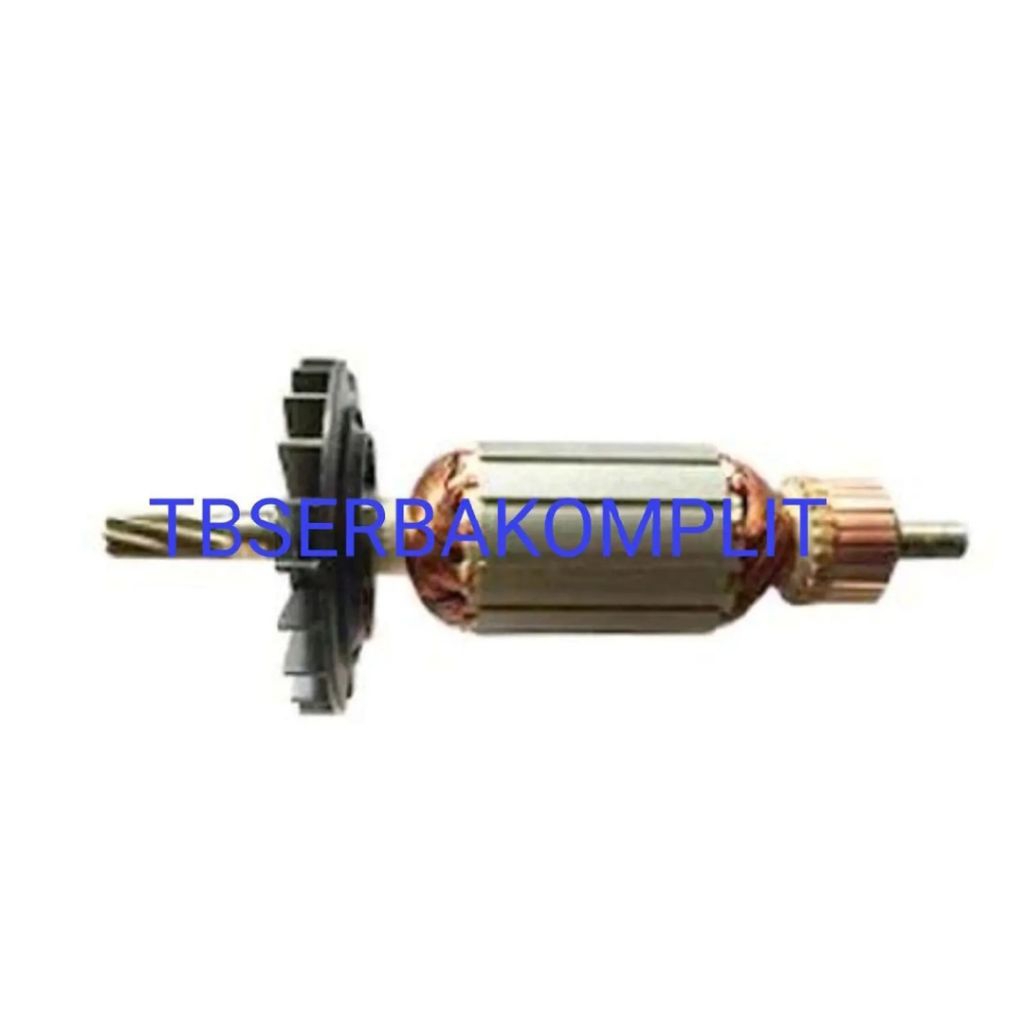 Armature Rotor For Krisbow 10003365 Hammer Drill Machine 32mm Motor Angkur Mesin Bor 32 mm 10031846