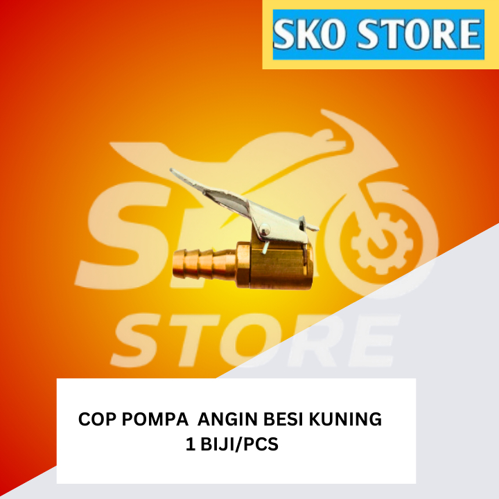 COP POMPA  ANGIN BESI KUNING ORIGINAL MURAH