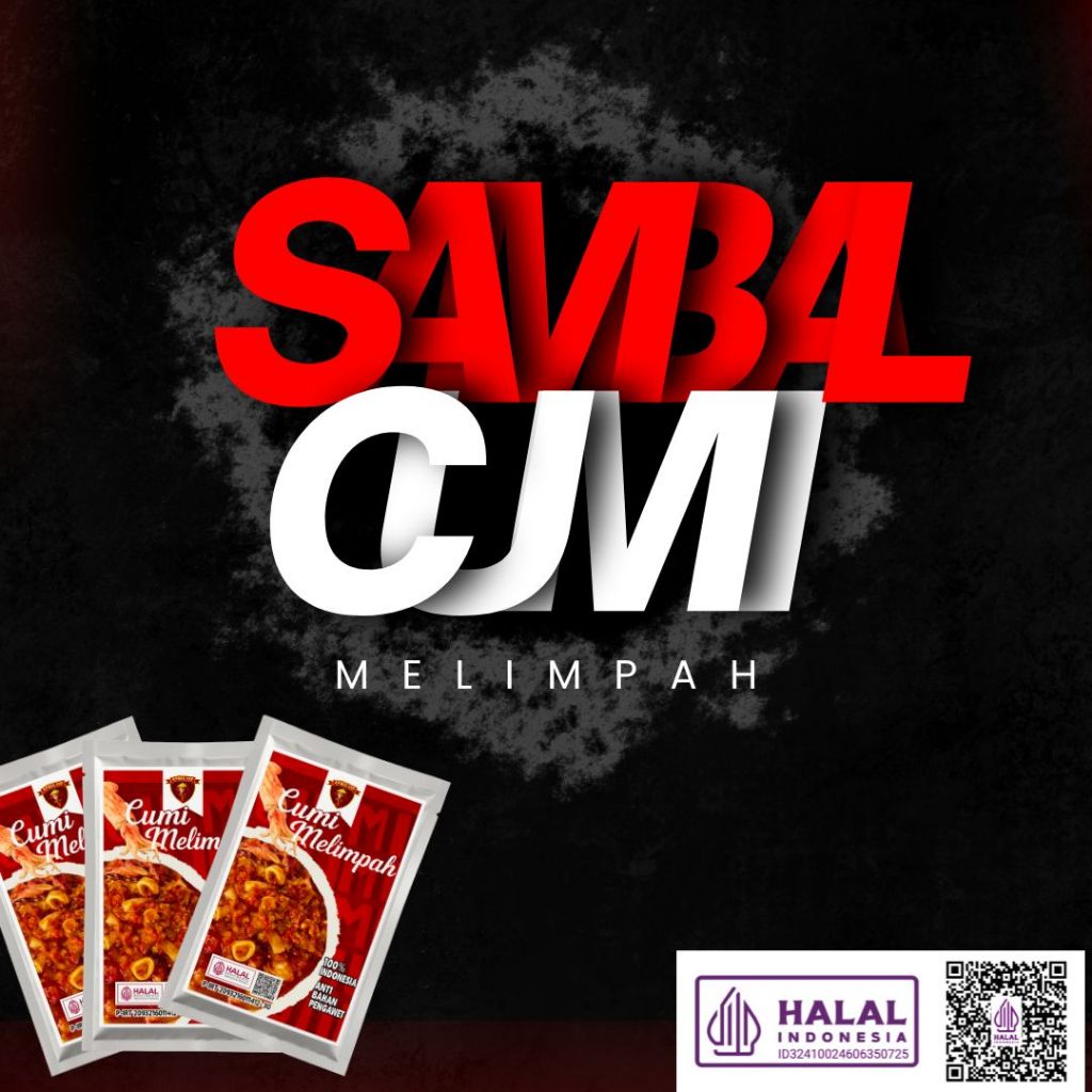 40gr Sambal Cumi/ Sambal Baby Cumi/ Cumi Balado/ Cumi Pedas/ Cumi Asli/ Sambal Saset/ Sambal Kemasan
