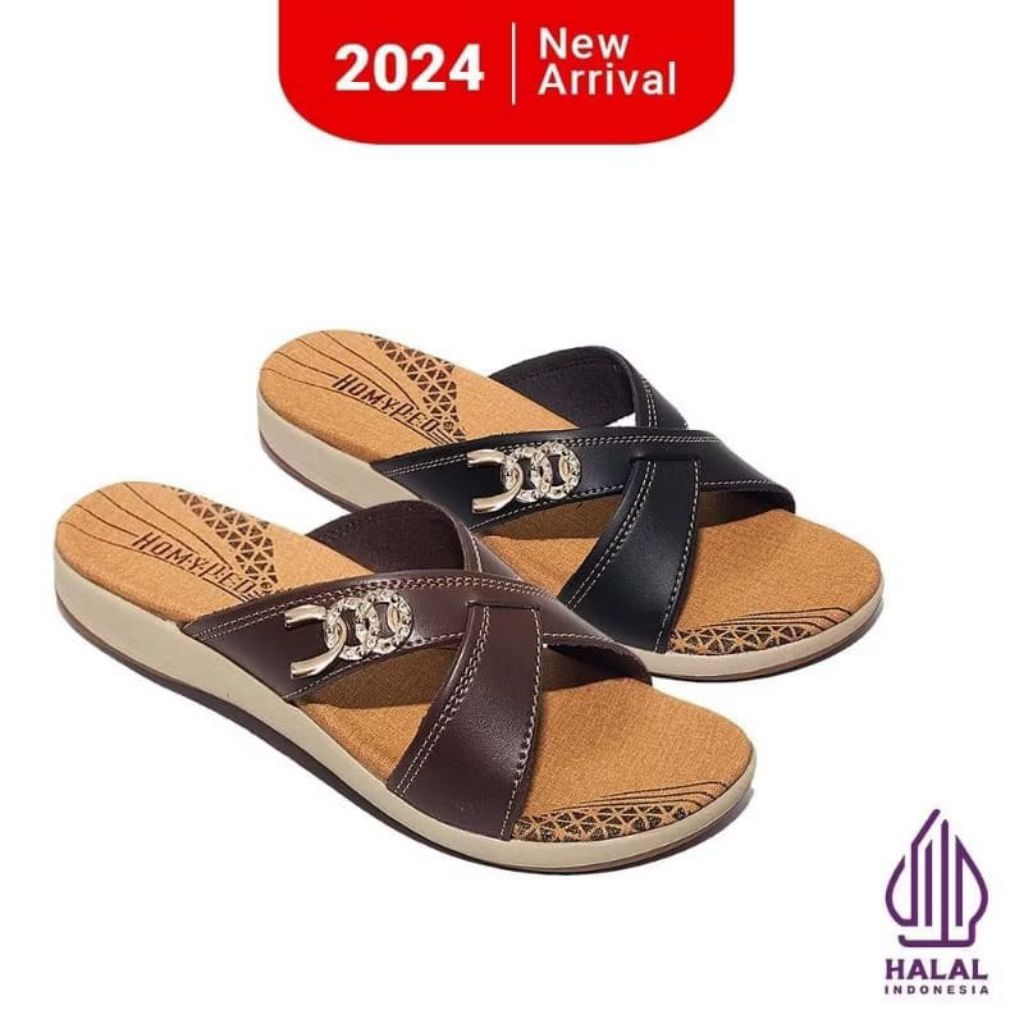 Homyped Mery N35 Sandal Slop wanita Sandal Wanita Sandal Homyped Original