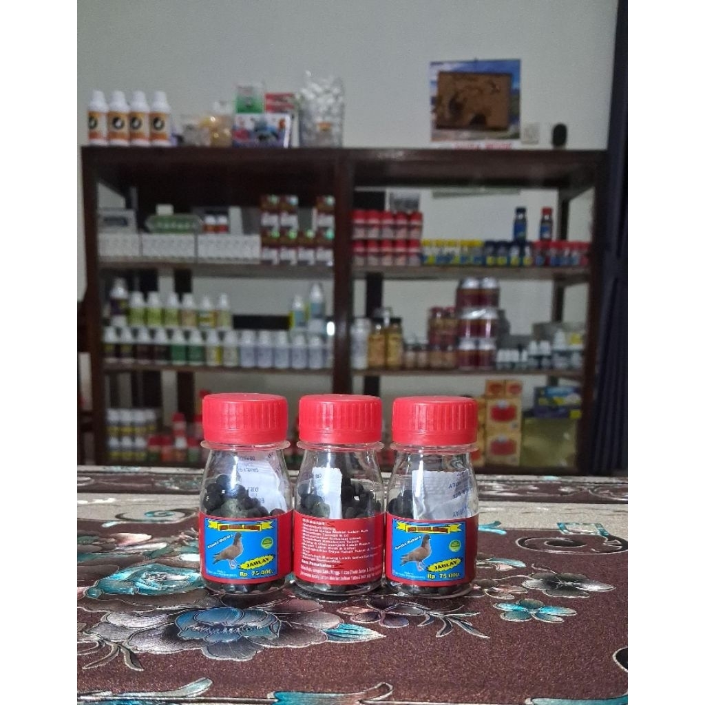 Jamu Herbal Merpati MUTIARA Jablay Klenyer Kecil & Besar