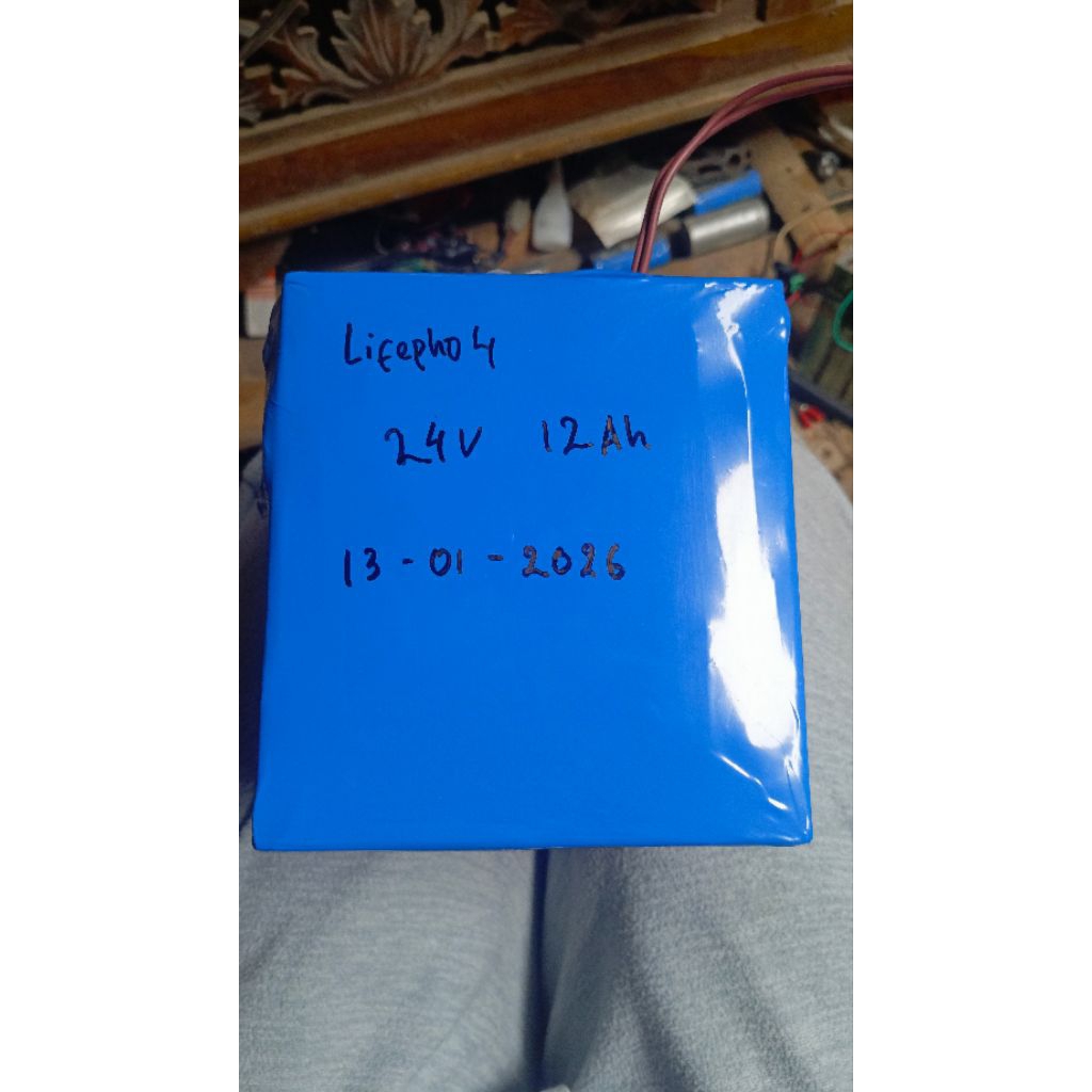 lifepo4 24v 12Ah + bms 30A