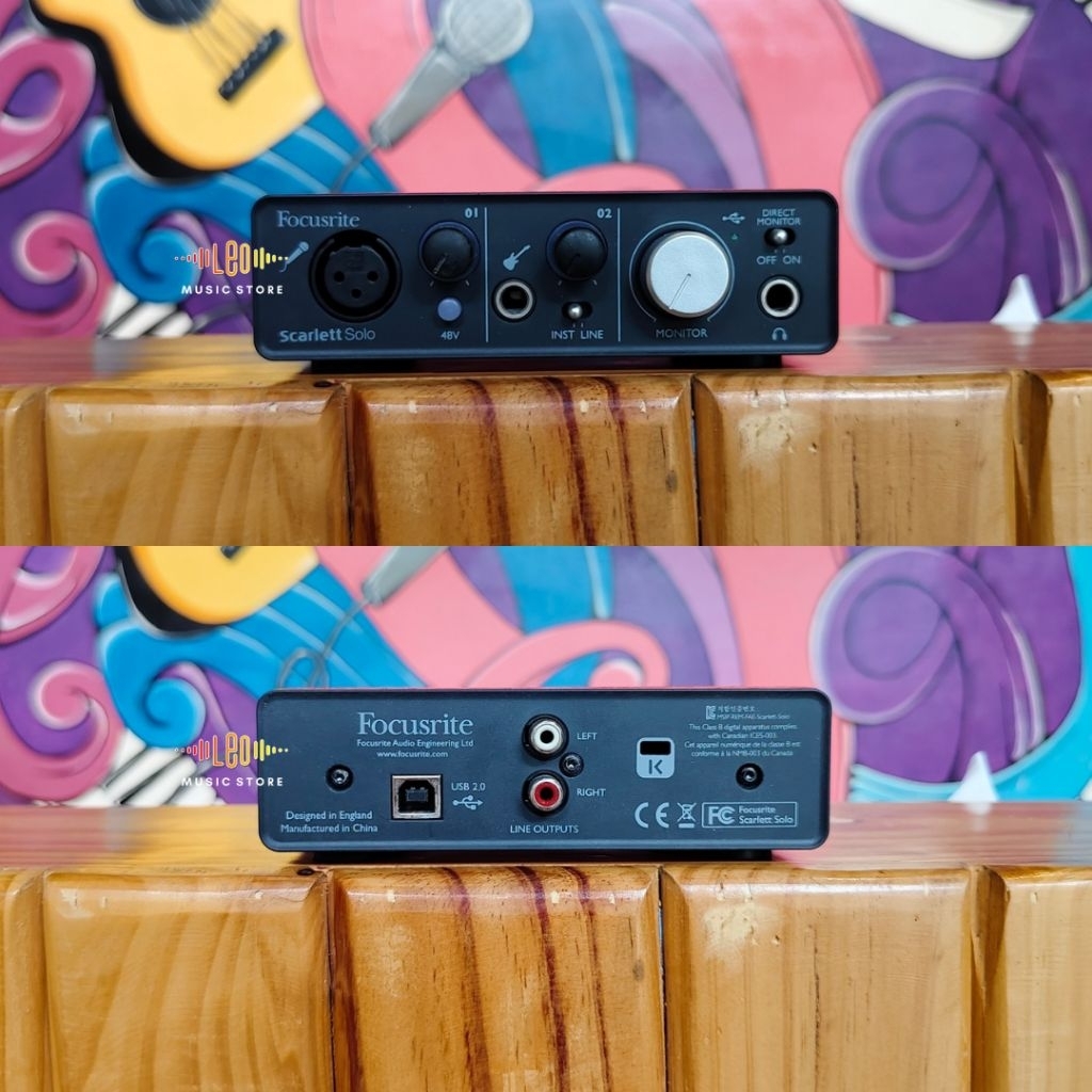 soundcard focusrite solo