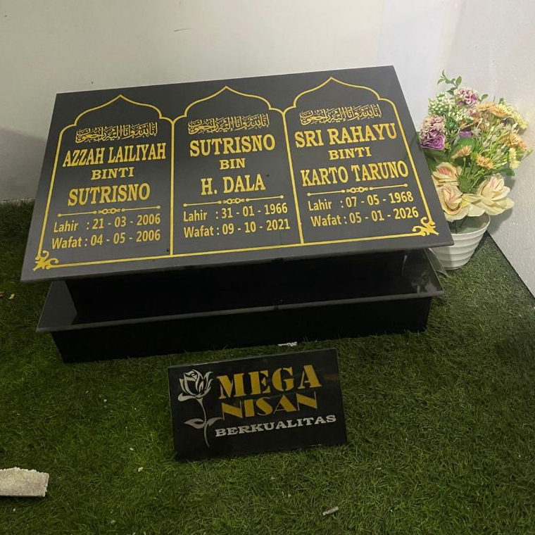BATU NISAN 3 NAMA 60X40//NISAN GRANIT TILE/MAESAN GRANIT+PACKING KAYU