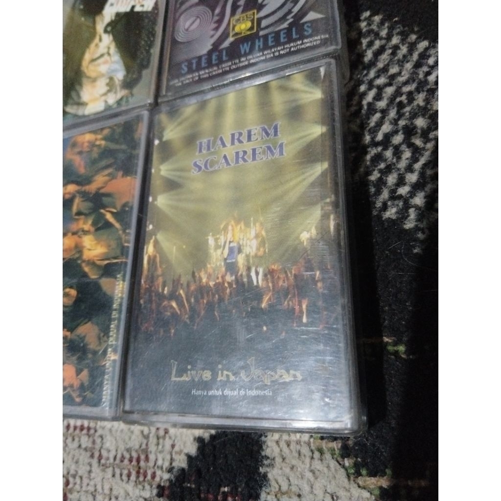 kaset pita harem scarem / live in japan
