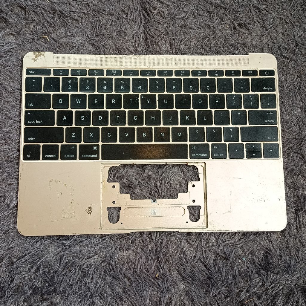 CASING FRAME KEYBOARD APPLE MACBOOK PRO 12 Palmrest Topcase Kesing Kibot Kondisi second masih bagus