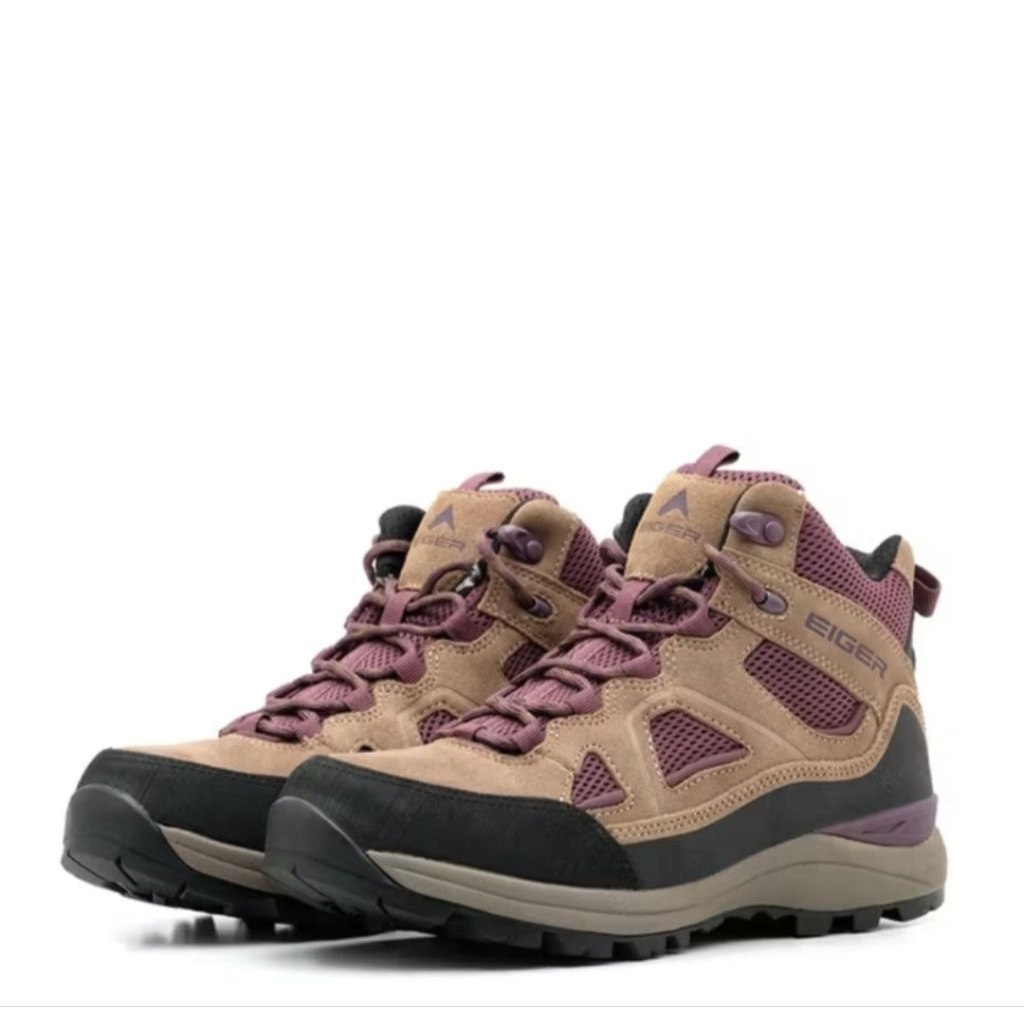 SEPATU GUNUNG WANITA EIGER 1989 ORIGINAL X-TYRANNO WS SHOES - BROWN SIZE 40
