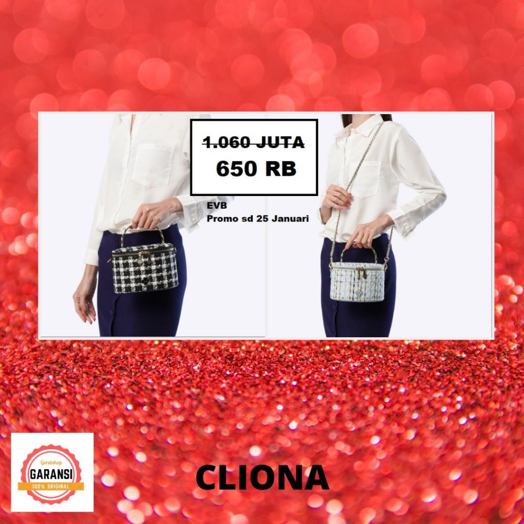 Tas wanita Evb CLIONA SALE satchel bag original 100%