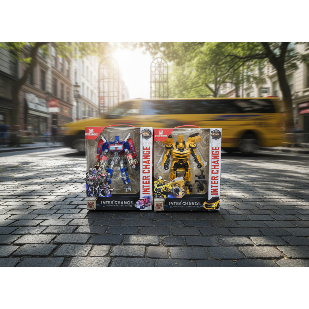 Mainan Anak Robot Transformers Optimus Prime Bumble Bee Transfomer / Bumblebee Transformers - INTER 