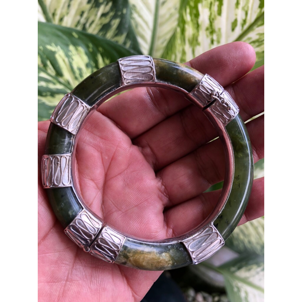 gelang giok kuno jamin 100% asli