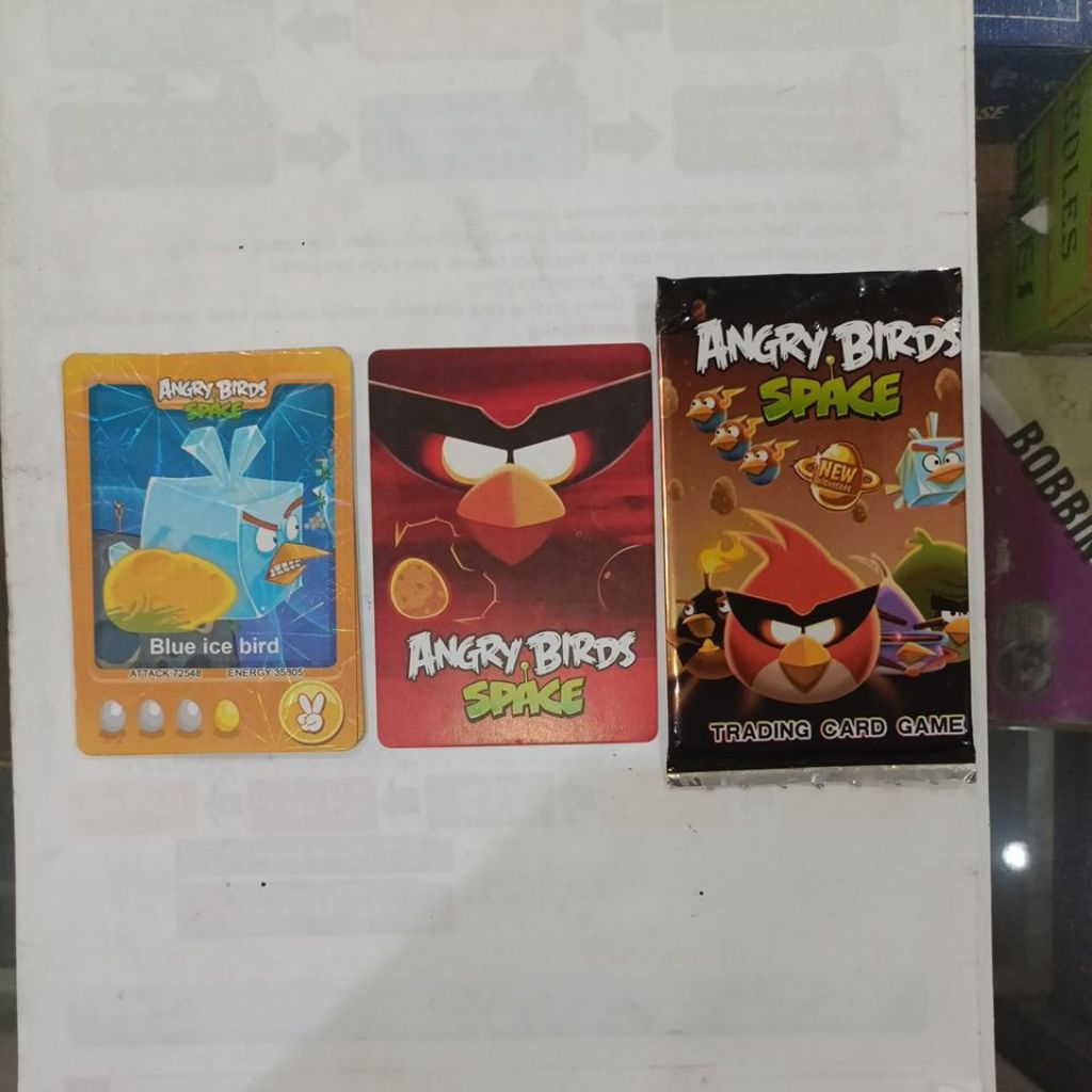 Angry Birds Space hologram "Trading Card Game"
