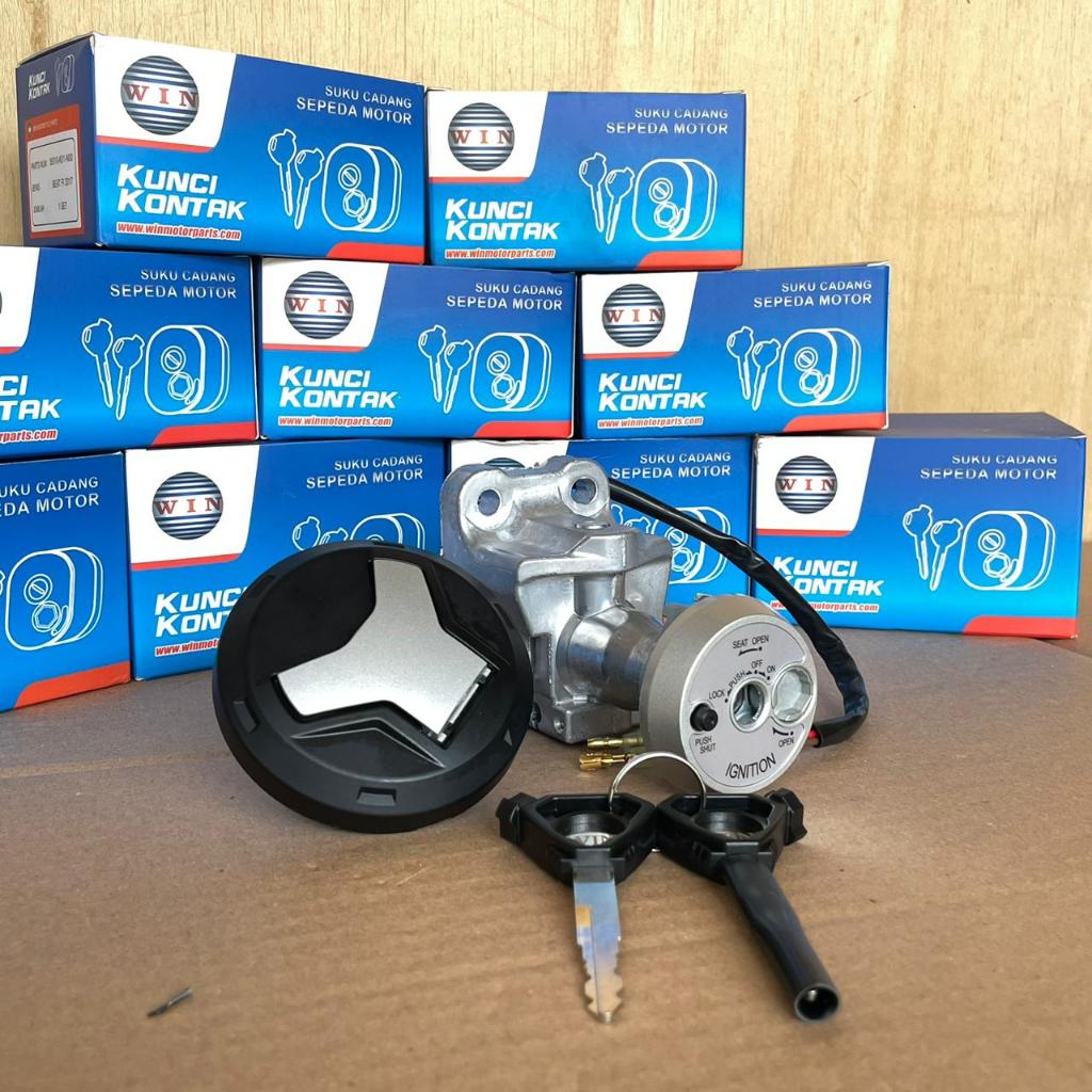 WIN Set Kunci Kontak Key Set Kunci Kontak dan Jok NMax Berkualitas Presisi Tinggi