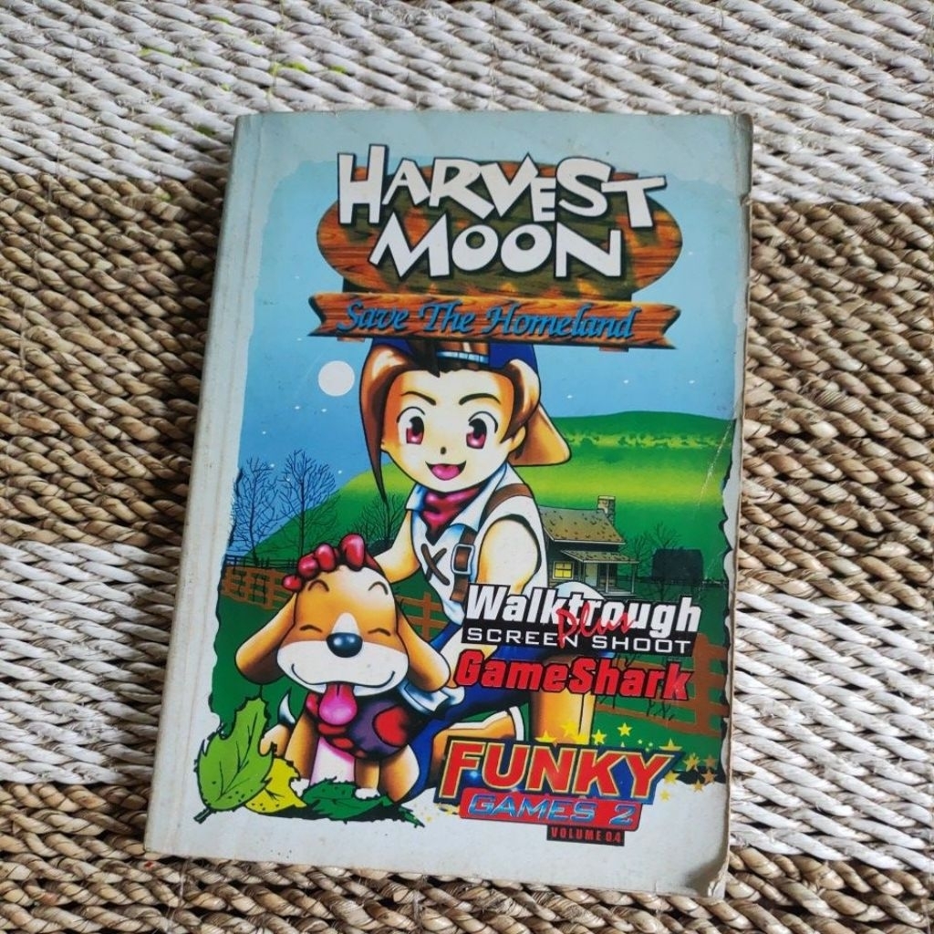 Buku Harvest Moon Save the Homeland - Walktrough plus screenshoot Game Shark | Buku Bekas Original