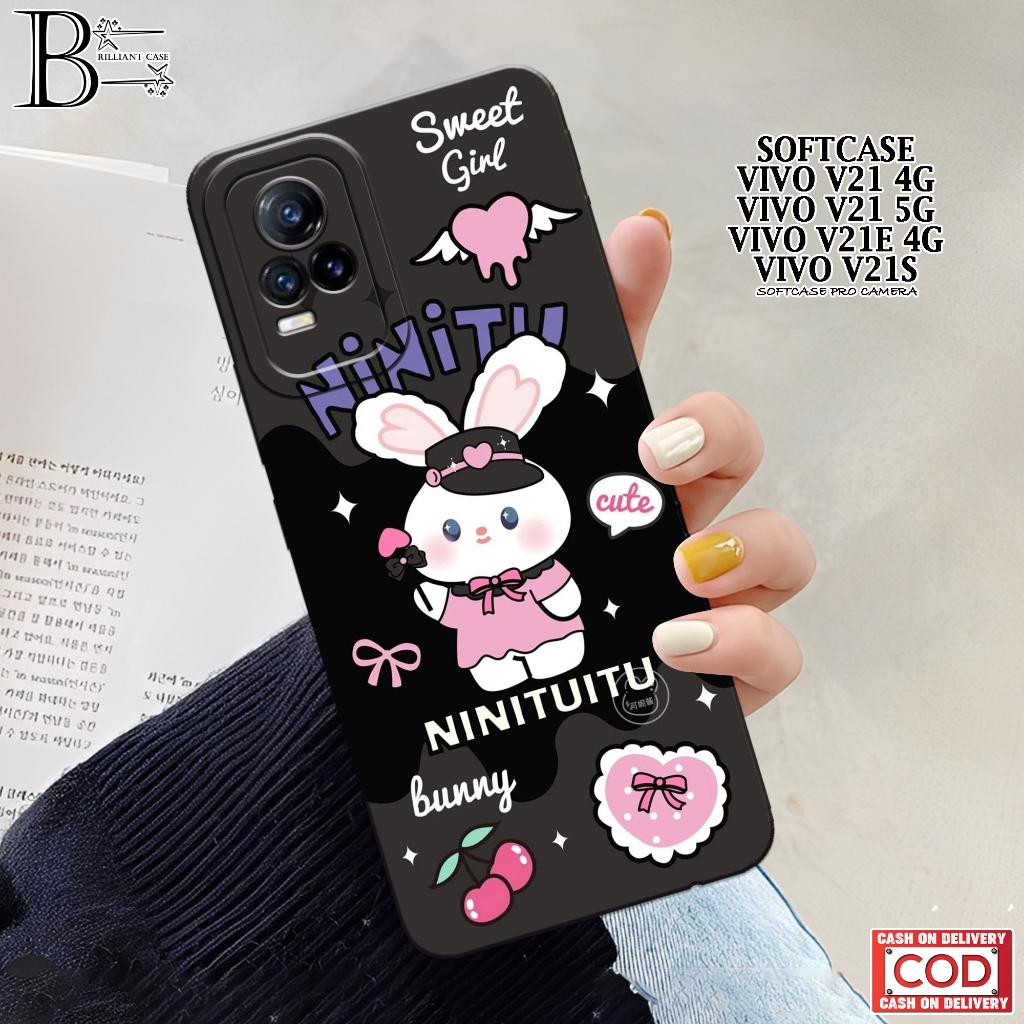 Case VIVO V21/V21e/V21s Terbaru - Fashion Case Lucu - Casing VIVO V21/V21e/V21s - Silikon Pro Camera