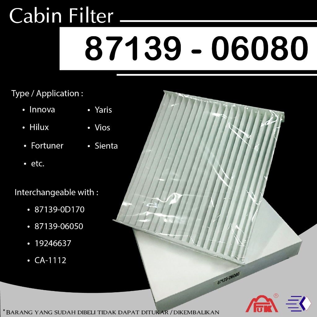 filter cabin ac  Innova lama 2005-2008