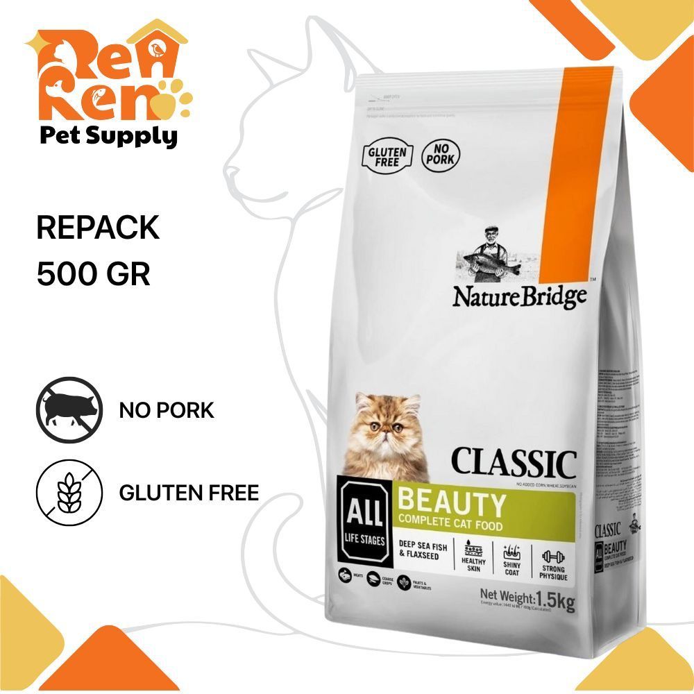 Nature Bridge Beauty Cat Food Repack 500gr