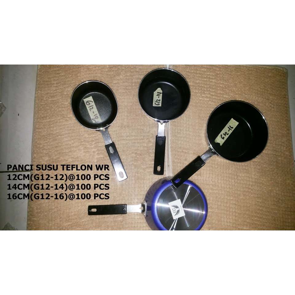 PANCI SUSU TEFLON WARNA