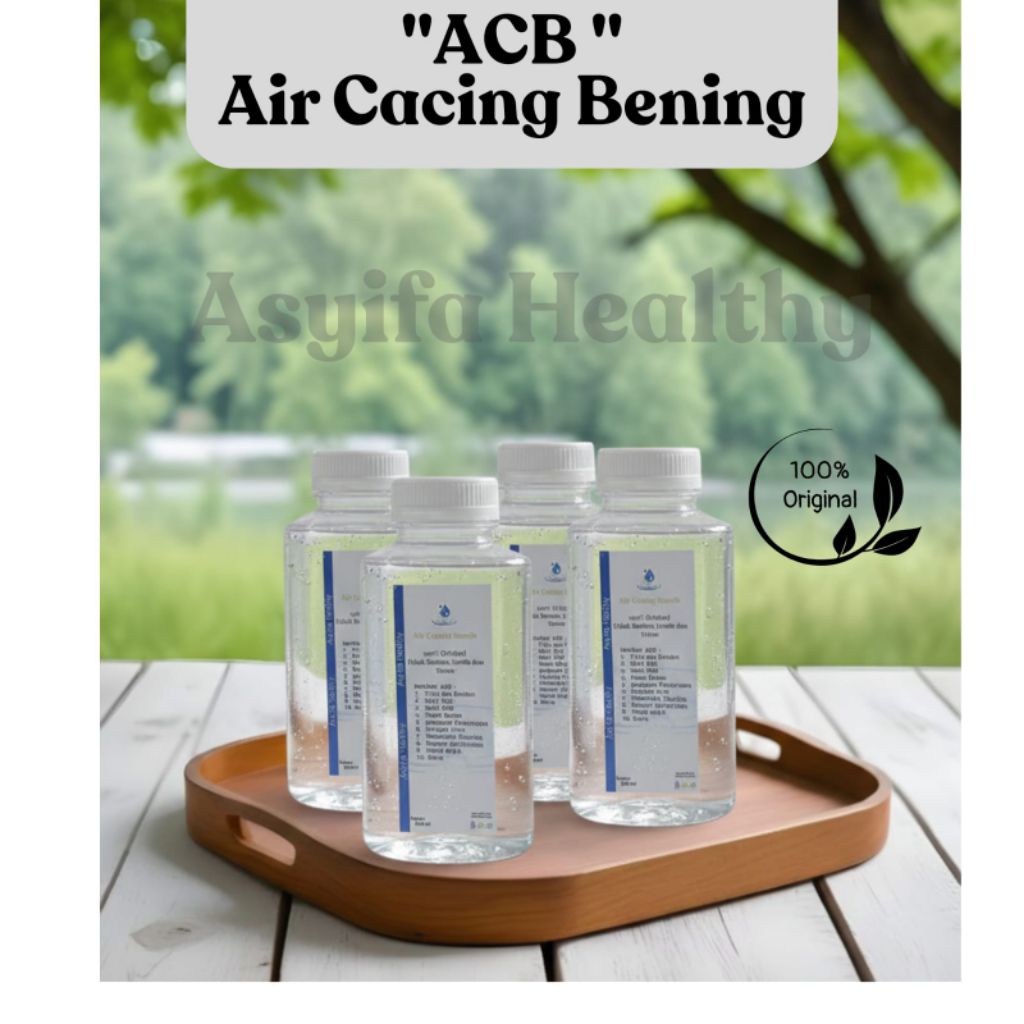 Air Cacing Bening Original 250 ml 500 ml Air Cacing Asli ACB Obat Tipes Menurunkan Demam