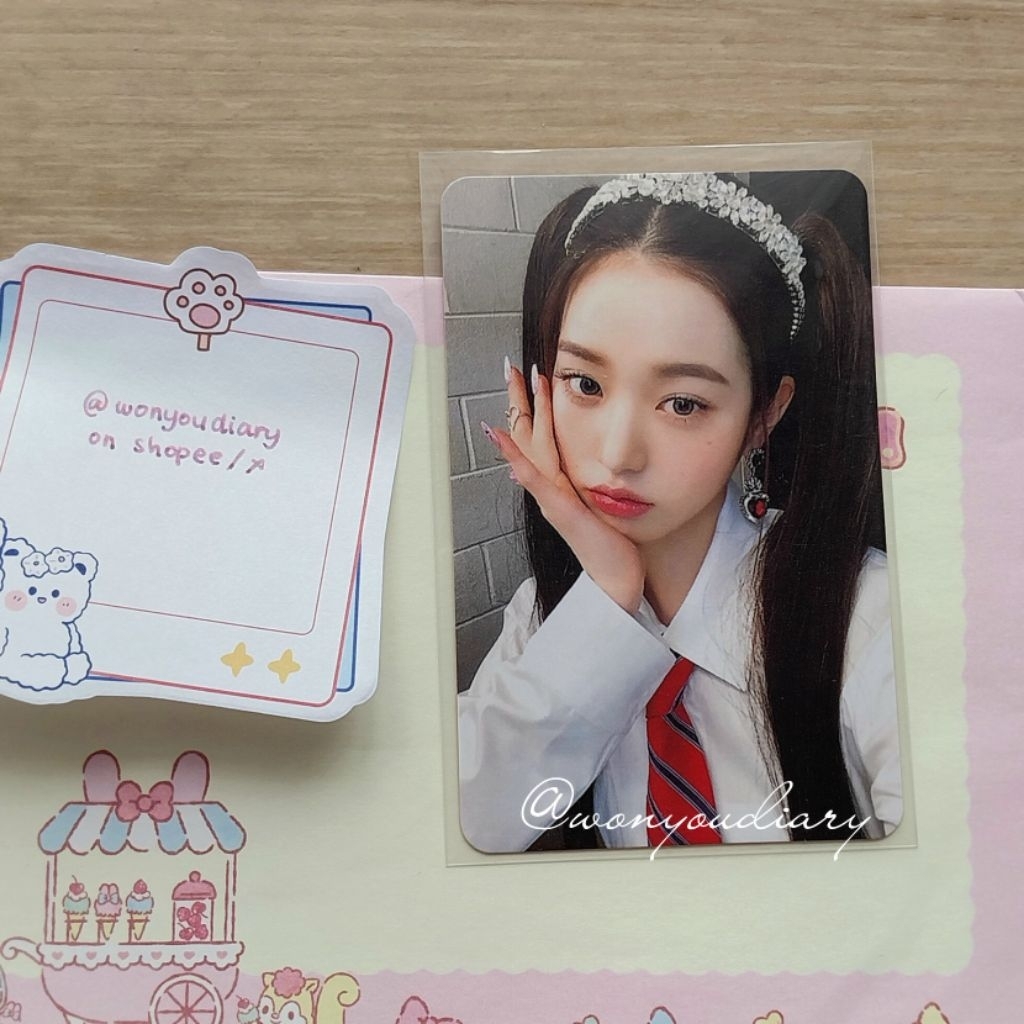 wonyoung photocard official